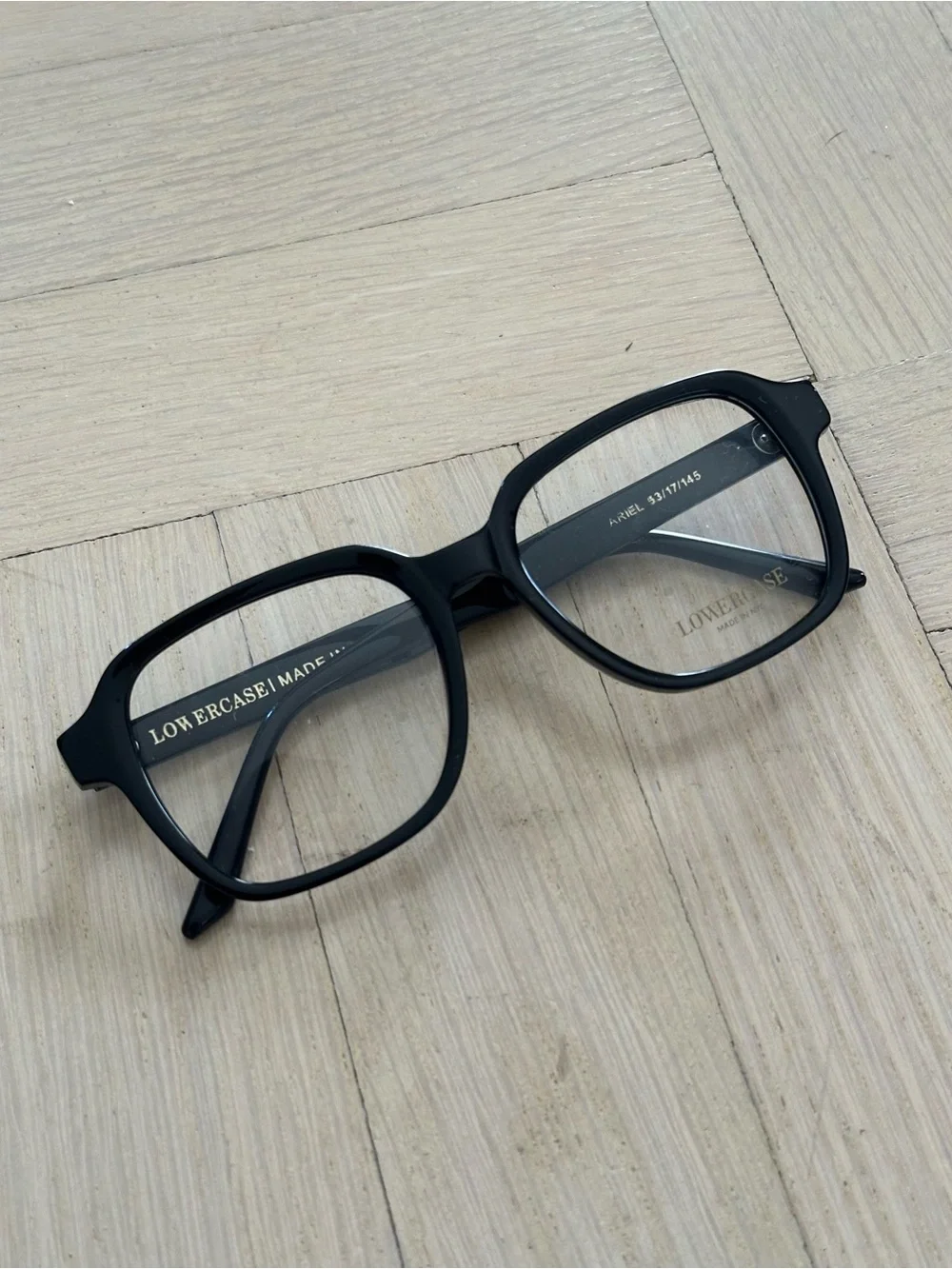 Lowercase NYC Ariel Optical Frames Black